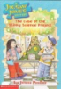 Book cover for "The case of the stinky science project".