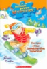 Book cover for "The case of the snowboarding superstar".